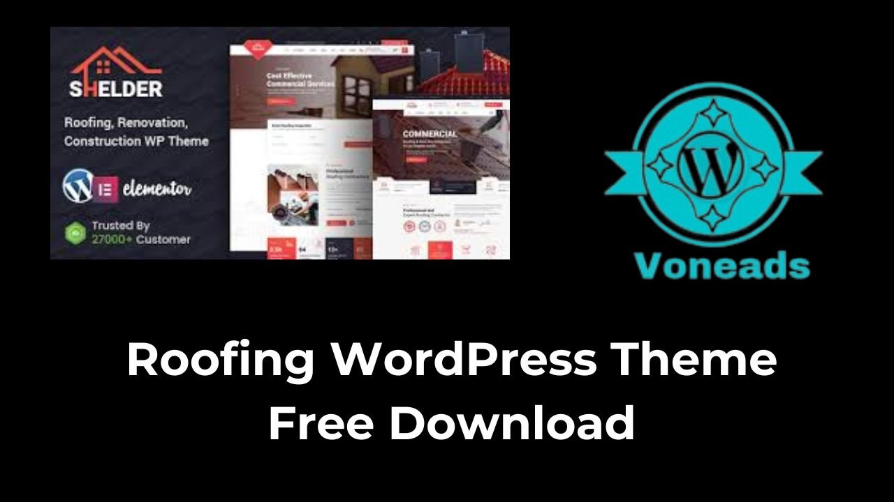 Roofing WordPress Theme