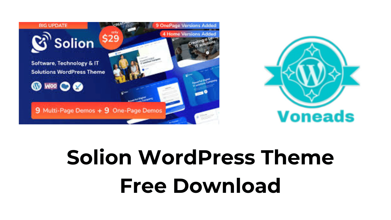 Solion WordPress Theme Free Download