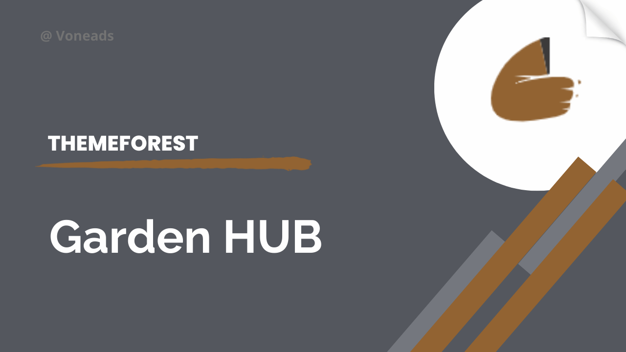 Garden HUB WordPress Theme GPL