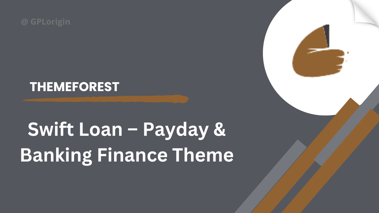 Swift Loan – Payday & Banking Finance Theme